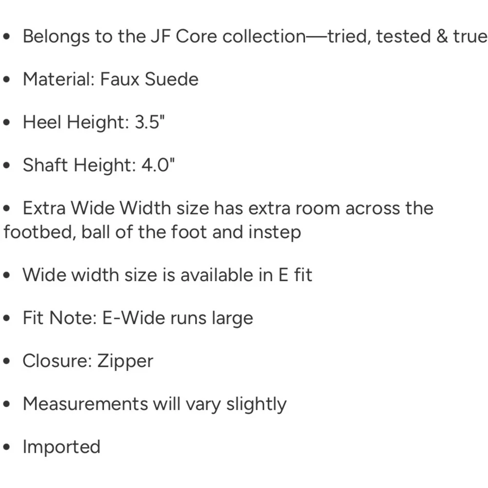 Red suede material Just Fab booties! NEW! NWOT! Size 7.5 women’s chunky heel. - Picture 8 of 8